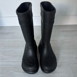 AUTHENTIC Balenciaga Matte Black Tall Boots